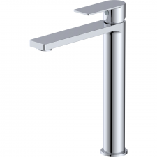 Vitruvius Tiber Single lever high basin mixer,w/o pop-up waste DR brass Chrome